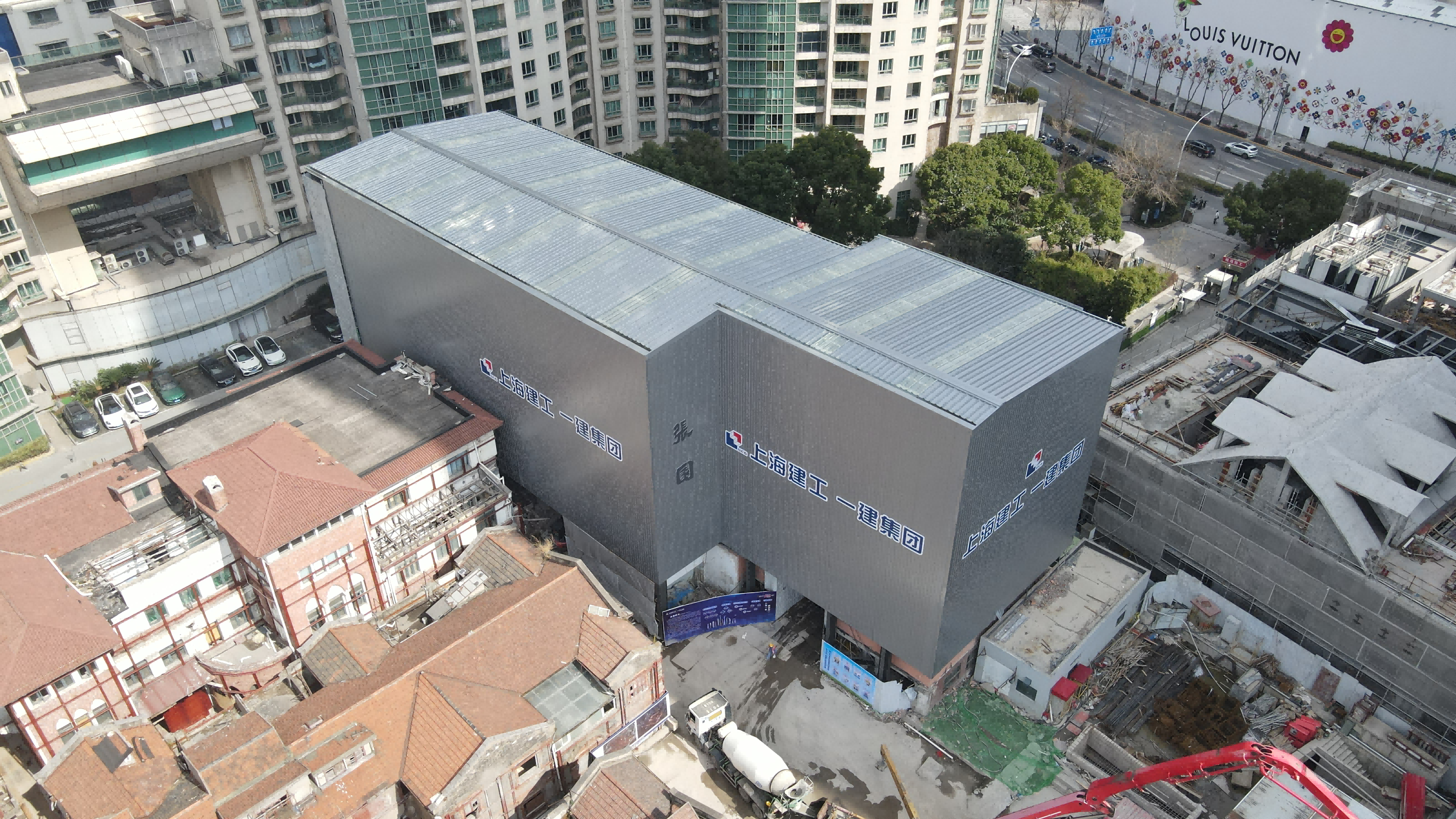 “智慧魔方”现身张园东区，上海一建“无感”智能更新技术成功应用